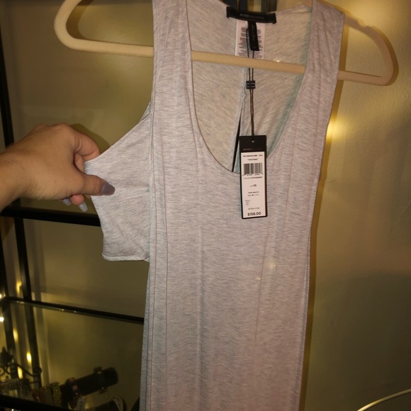 NWT BCBGMAXAZRIA Whitnee Double Twist Back Dress - Picture 4 of 6